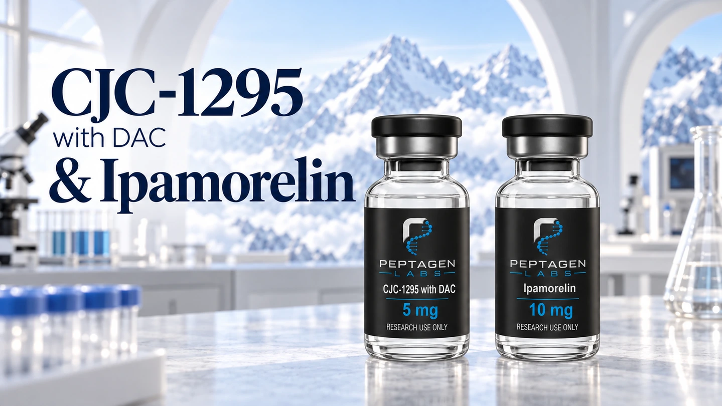 CJC-1295 en Ipamorelin: onderzoek naar secretagogen van groeihormoon
