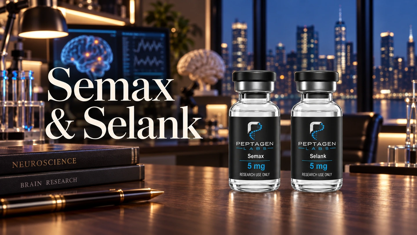 Semax en Selank: onderzoek naar cognitieve peptiden